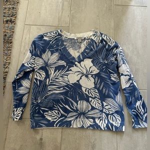 Tommy Bahama women’s floral sweater- XL